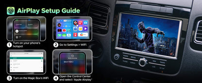 Lamtto 3-in-1 Wireless CarPlay Box